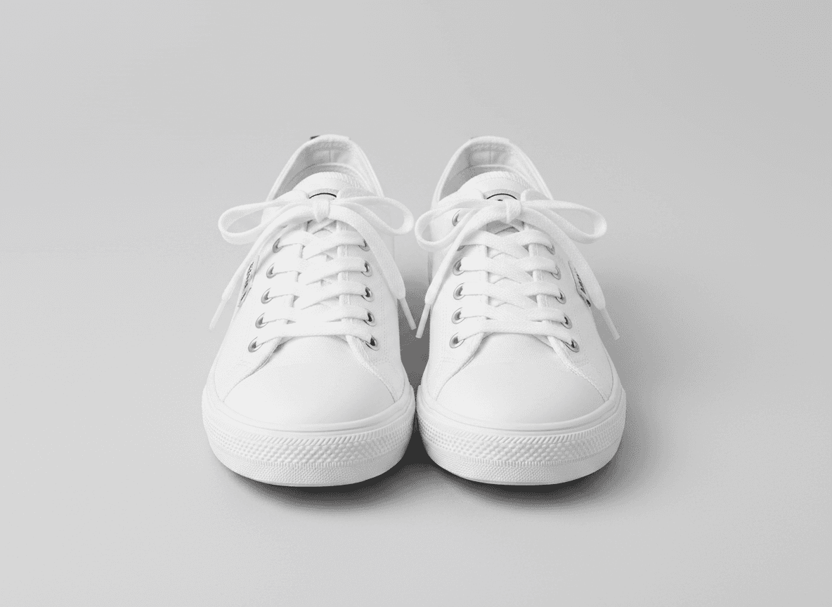 White Canvas Sneakers